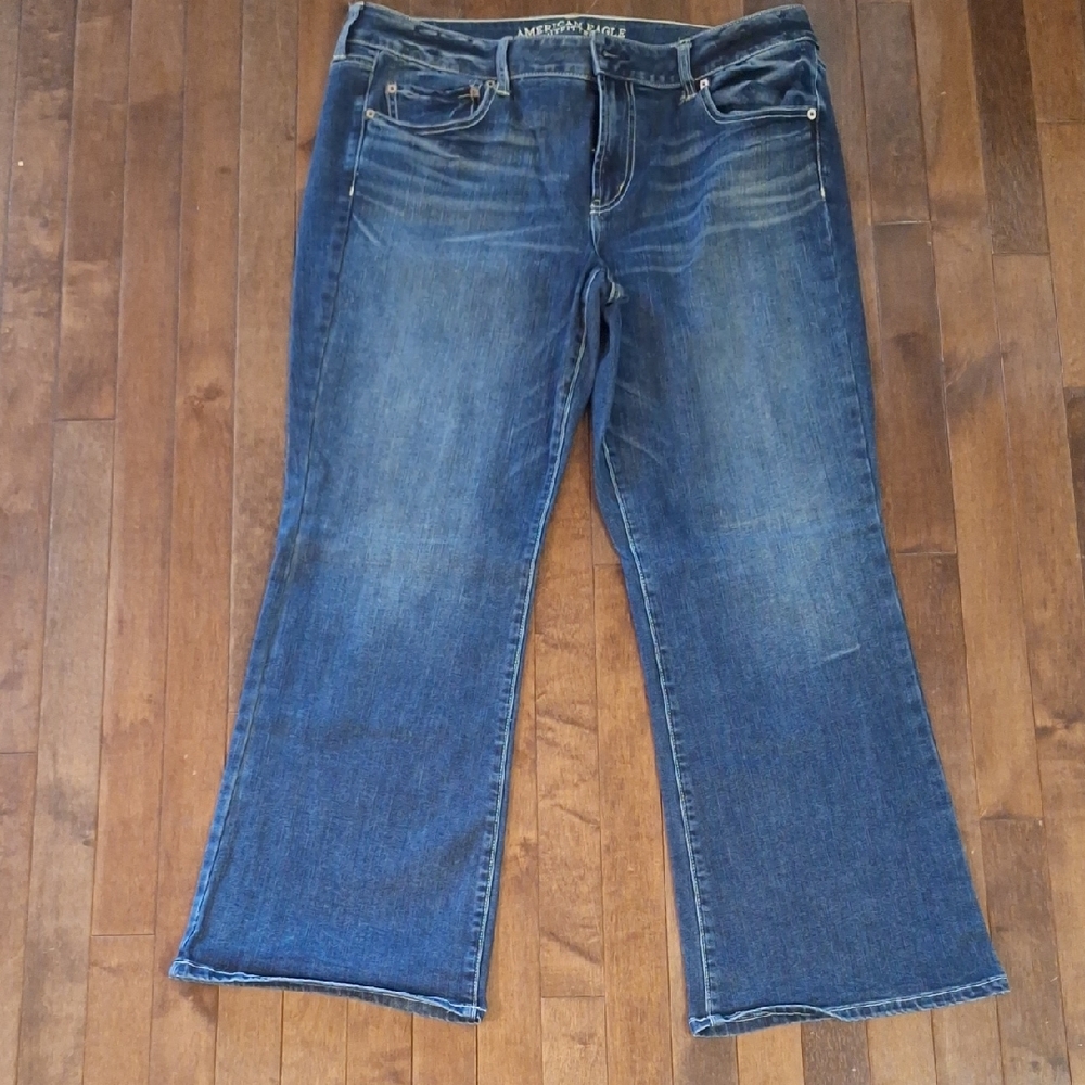 American Eagle Outfitters Blue Flare Jeans